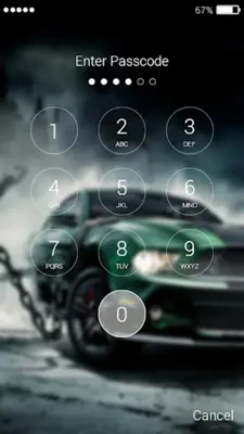 Street Racing Lock Screen android App screenshot 4